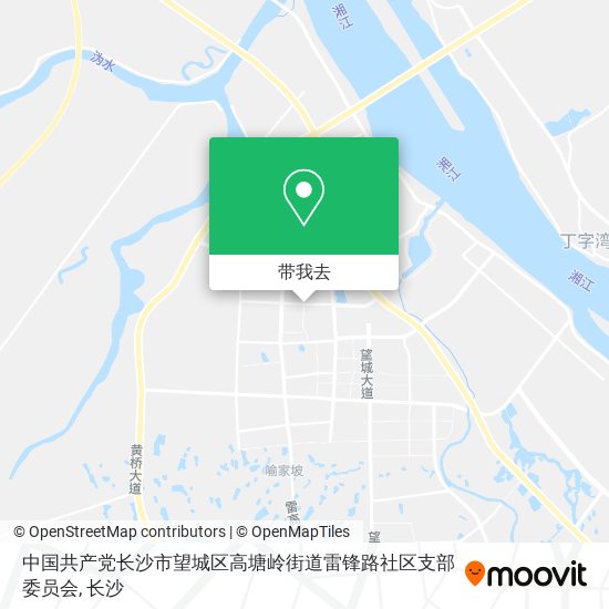 中国共产党长沙市望城区高塘岭街道雷锋路社区支部委员会地图