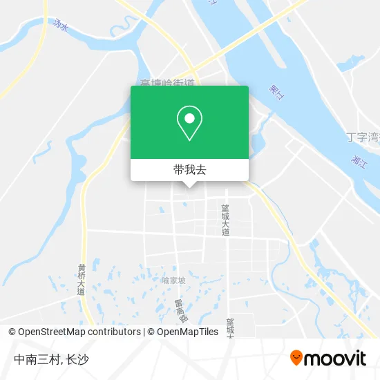 中南三村地图