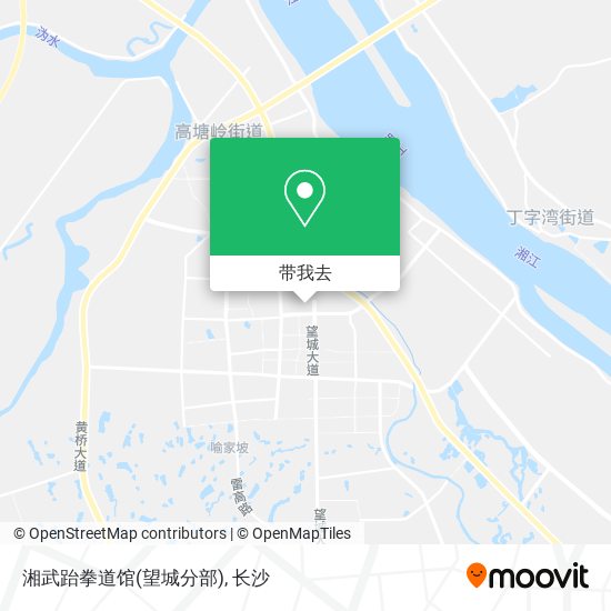 湘武跆拳道馆(望城分部)地图