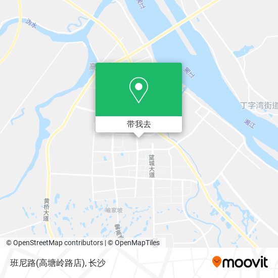 班尼路(高塘岭路店)地图