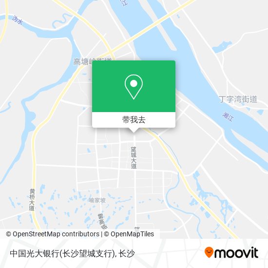 中国光大银行(长沙望城支行)地图