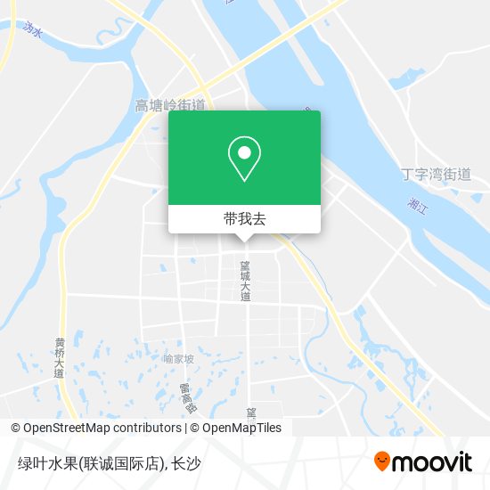 绿叶水果(联诚国际店)地图