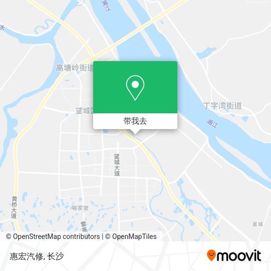 惠宏汽修地图