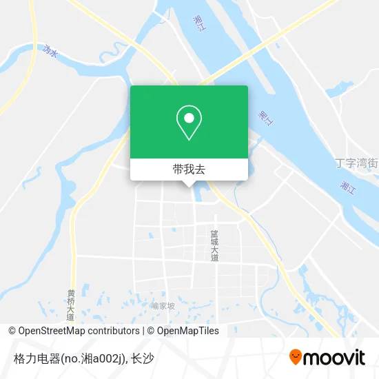 格力电器(no.湘a002j)地图