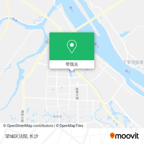 望城区法院地图