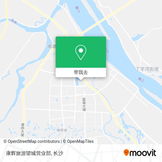 康辉旅游望城营业部地图