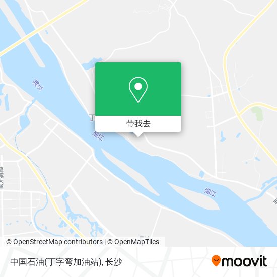中国石油(丁字弯加油站)地图