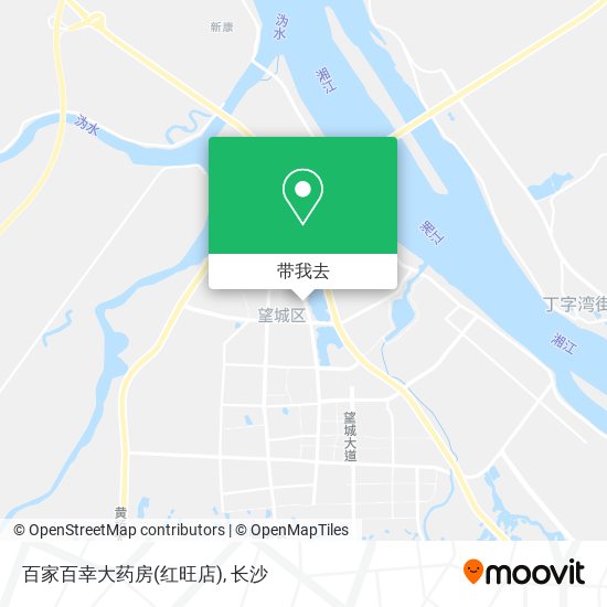 百家百幸大药房(红旺店)地图