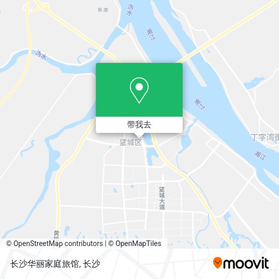 长沙华丽家庭旅馆地图