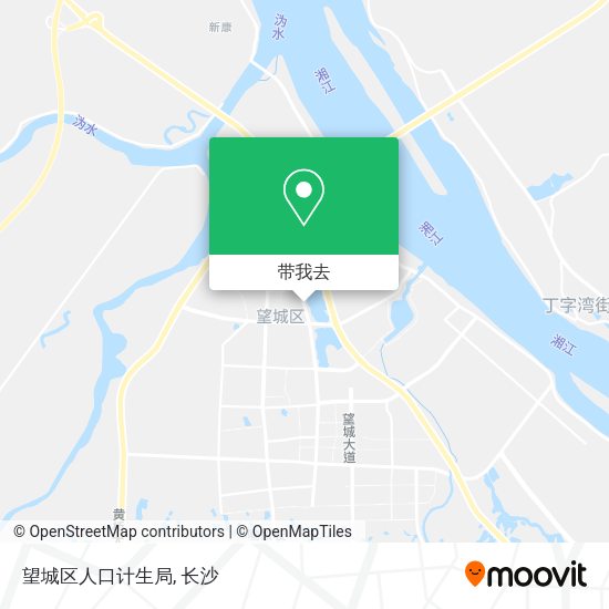 望城区人口计生局地图