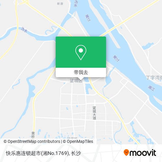 快乐惠连锁超市(湘No.1769)地图