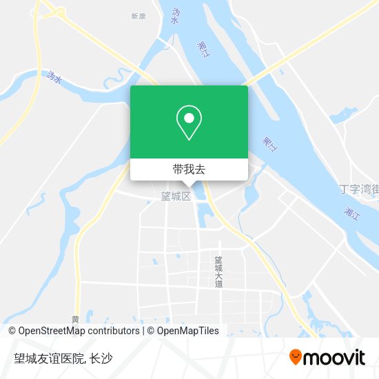 望城友谊医院地图