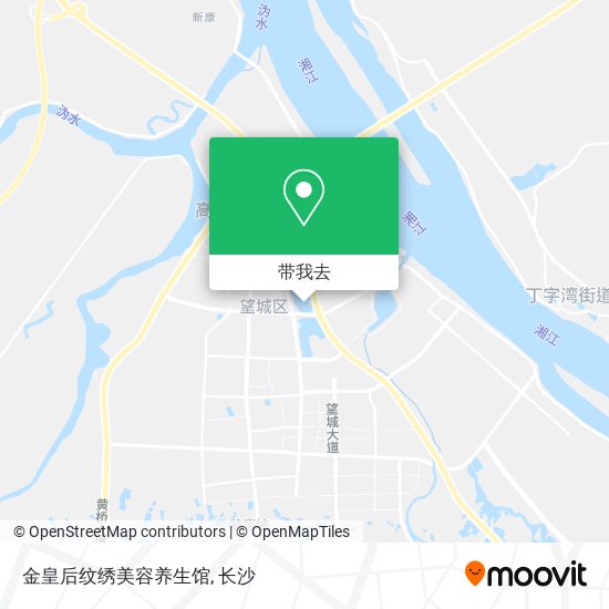 金皇后纹绣美容养生馆地图