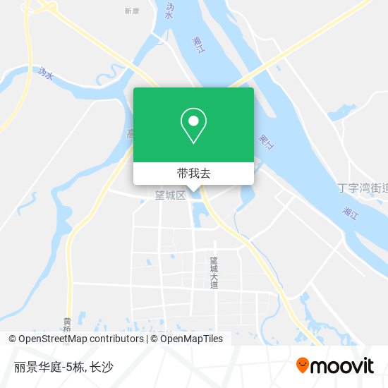 丽景华庭-5栋地图