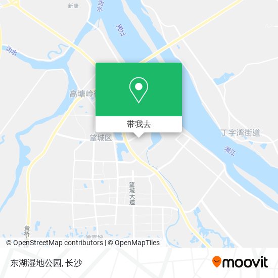 东湖湿地公园地图
