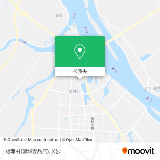 德雅村(望城壹品店)地图