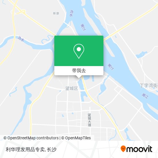 利华理发用品专卖地图