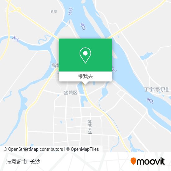 满意超市地图