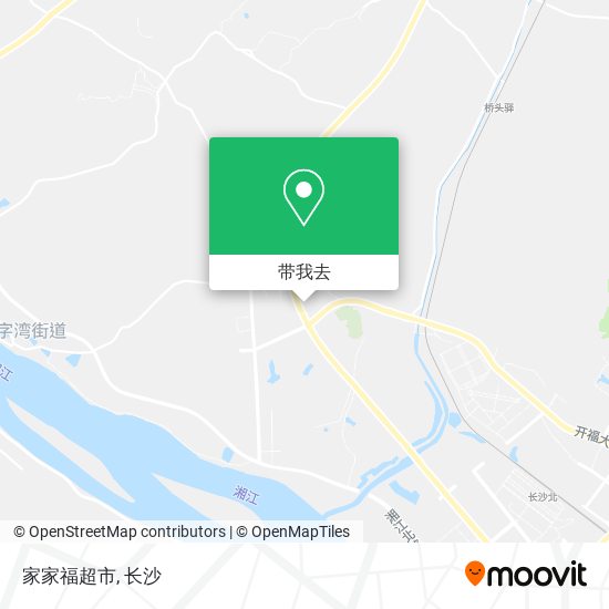 家家福超市地图