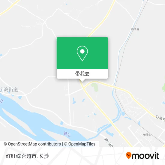 红旺综合超市地图