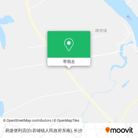 易捷便利店(白若铺镇人民政府东南)地图