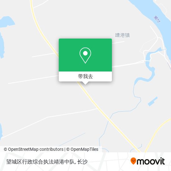 望城区行政综合执法靖港中队地图
