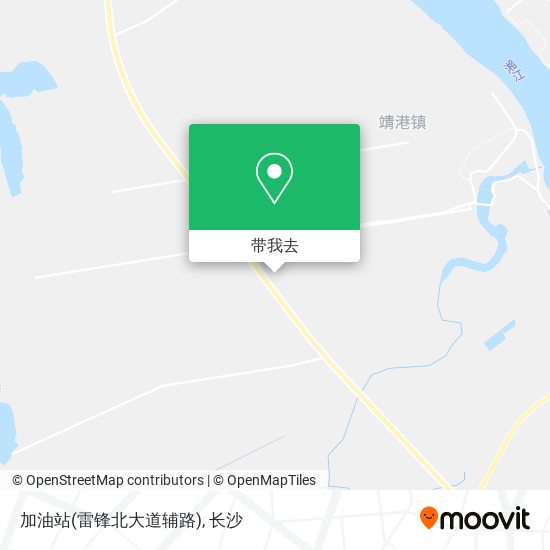 加油站(雷锋北大道辅路)地图