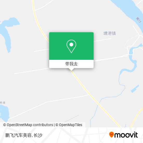 鹏飞汽车美容地图