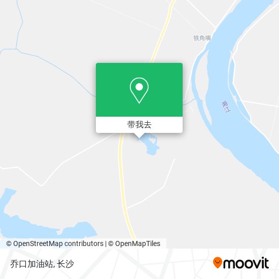 乔口加油站地图