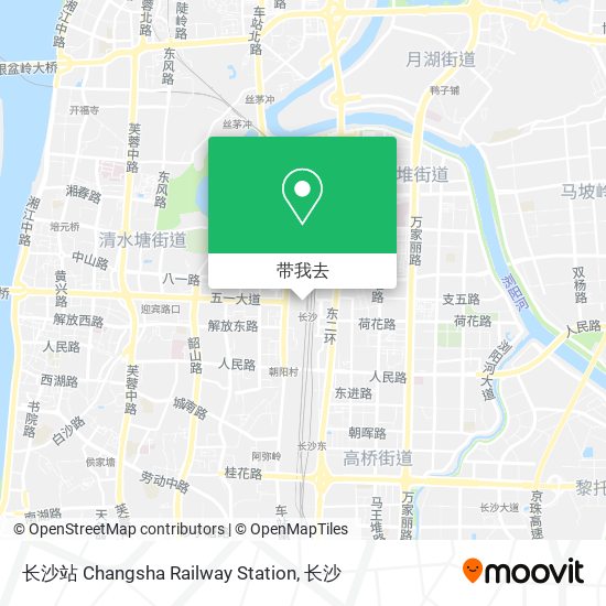 长沙站 Changsha Railway Station地图