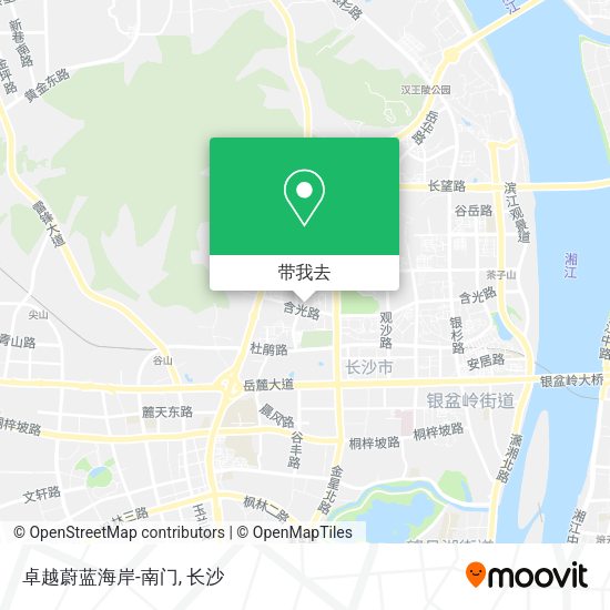 卓越蔚蓝海岸-南门地图