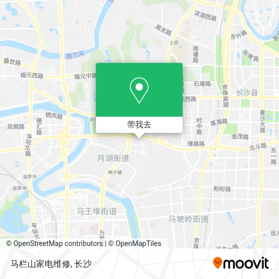 马栏山家电维修地图