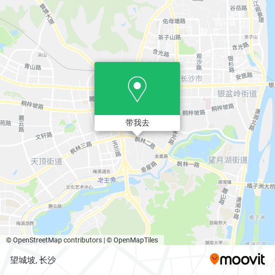 望城坡地图