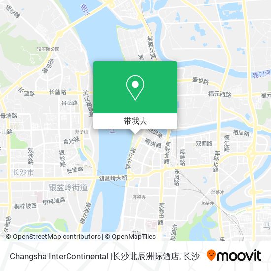 Changsha InterContinental |长沙北辰洲际酒店地图