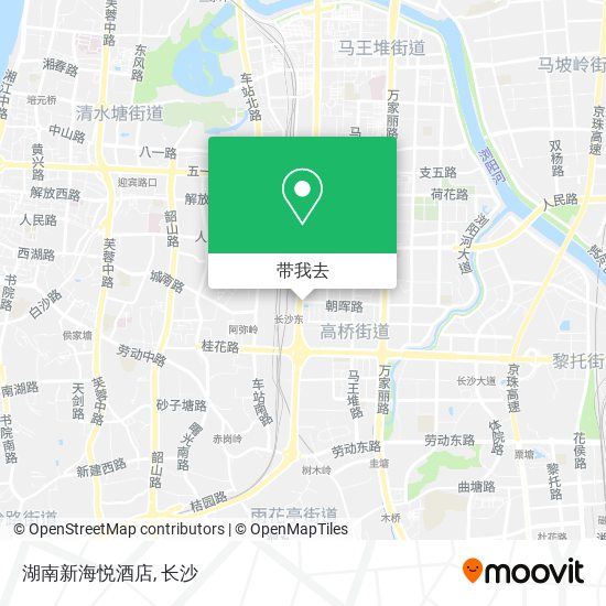 湖南新海悦酒店地图