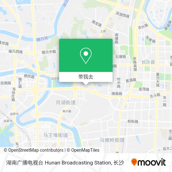 湖南广播电视台 Hunan Broadcasting Station地图