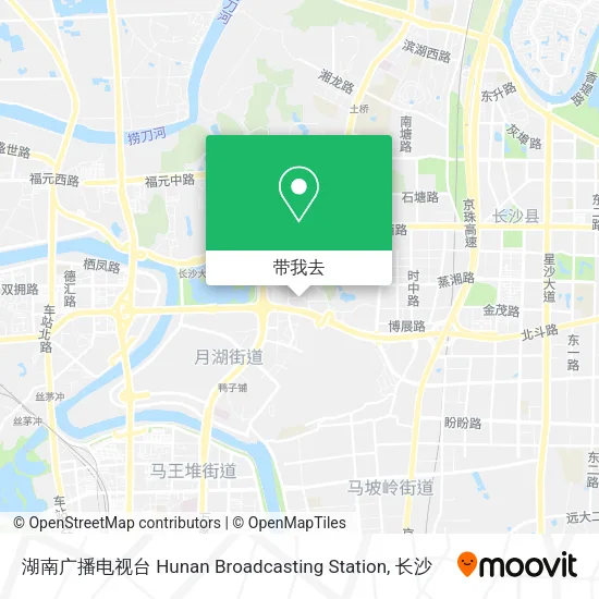 湖南广播电视台 Hunan Broadcasting Station地图