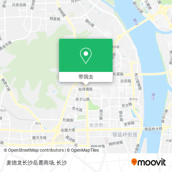 麦德龙长沙岳麓商场地图