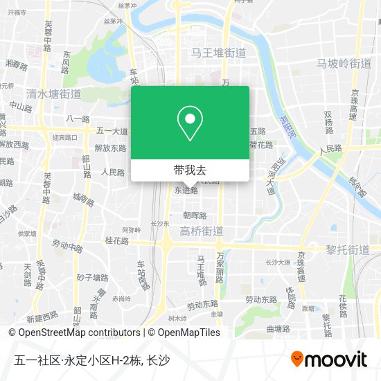五一社区·永定小区H-2栋地图