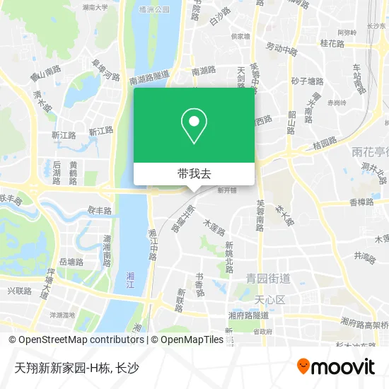 天翔新新家园-H栋地图