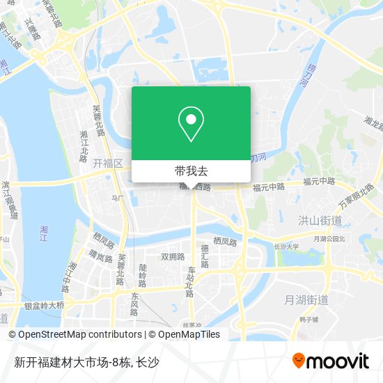 新开福建材大市场-8栋地图