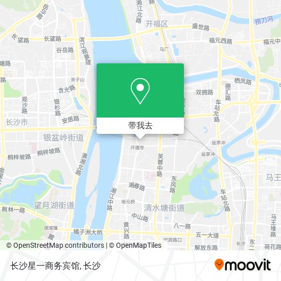 长沙星一商务宾馆地图