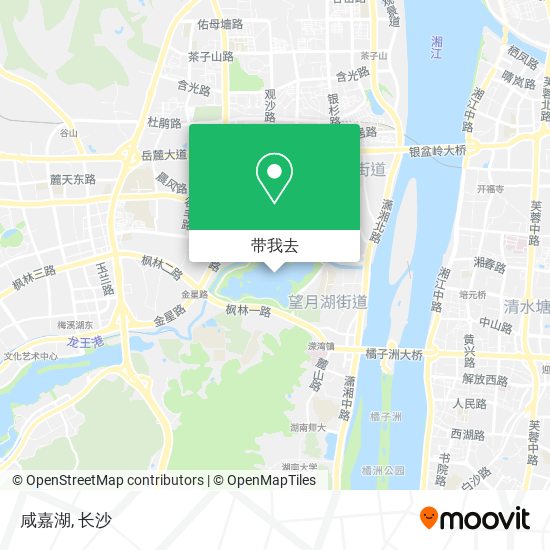 咸嘉湖地图