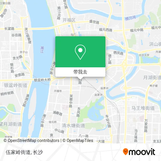 伍家岭街道地图