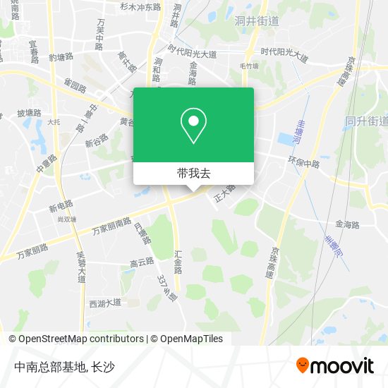 中南总部基地地图
