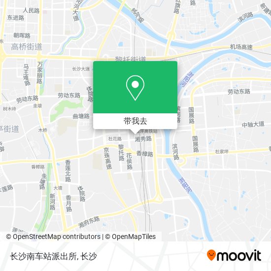 长沙南车站派出所地图
