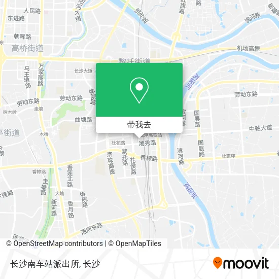 长沙南车站派出所地图