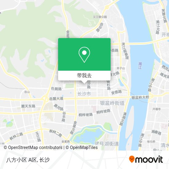 八方小区 A区地图