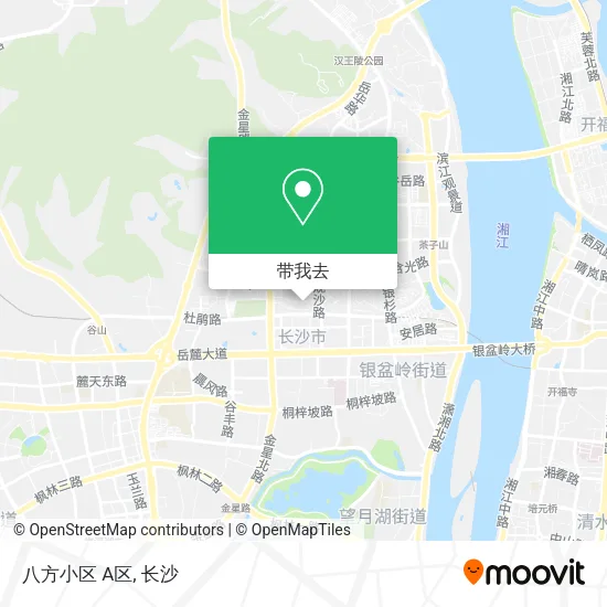 八方小区 A区地图