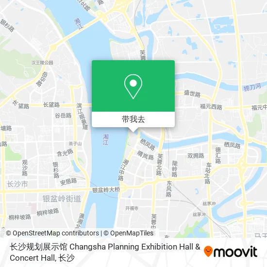 长沙规划展示馆 Changsha Planning Exhibition Hall & Concert Hall地图